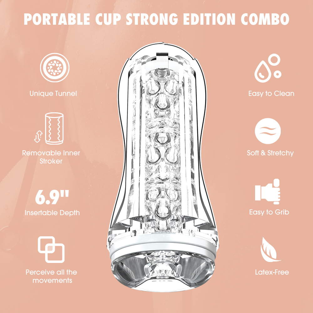 Portable cup Strong edition combo