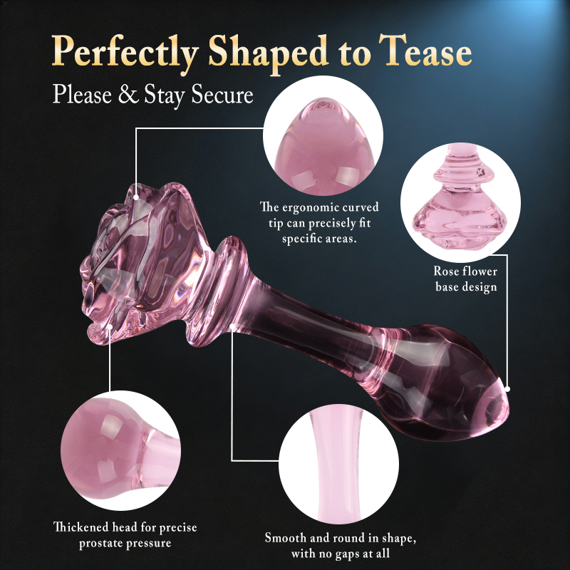 Elegant plug with rose base M