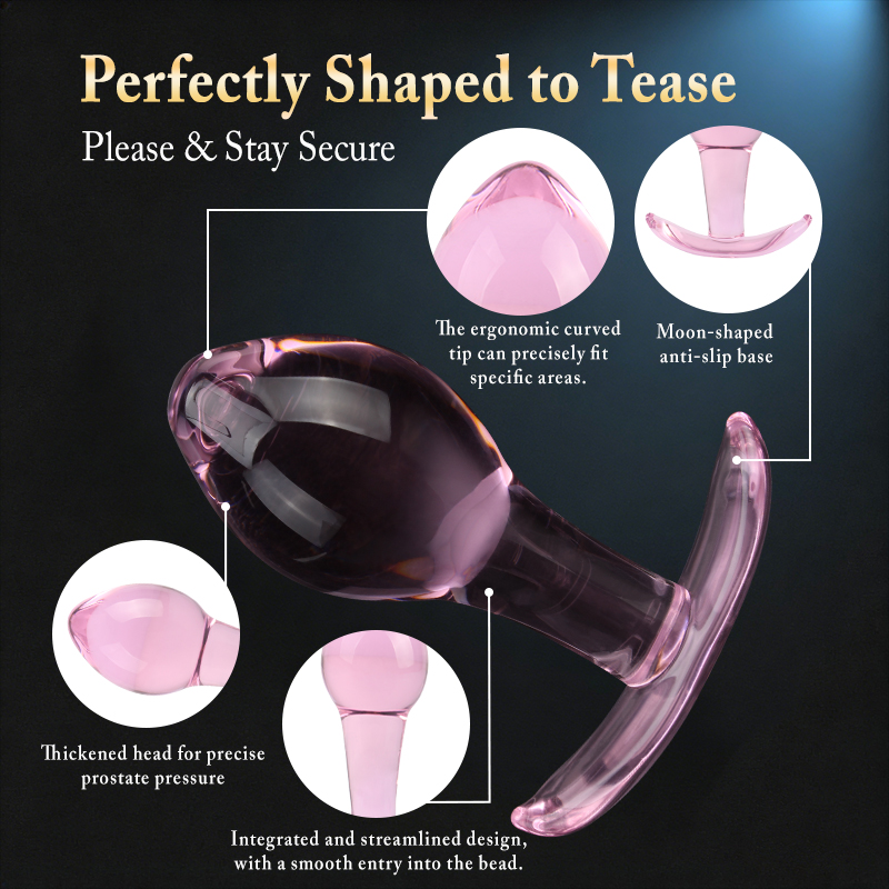 Pink Kinky plug small
